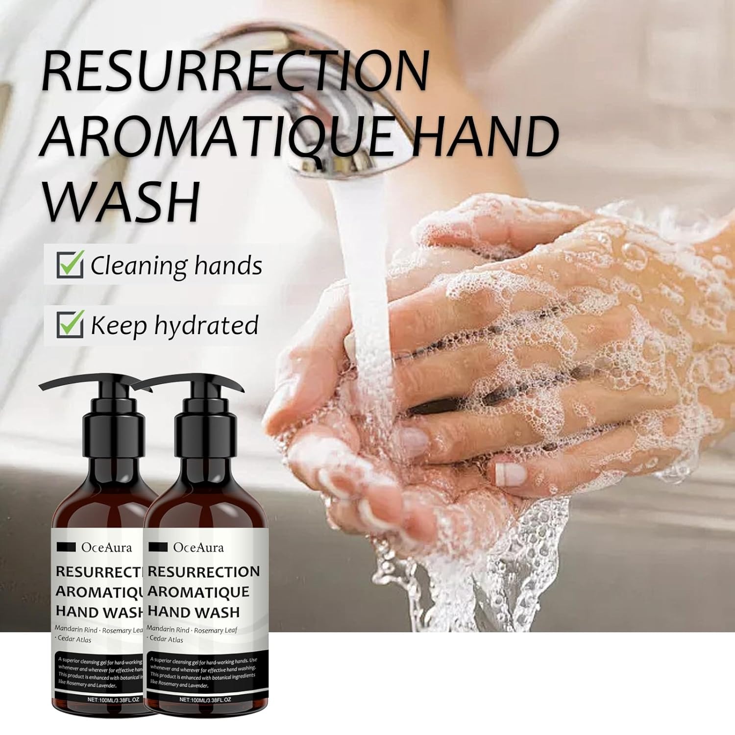 Perfume Fragrance Soap - 100ML Aromatico Disinfettante per le mani