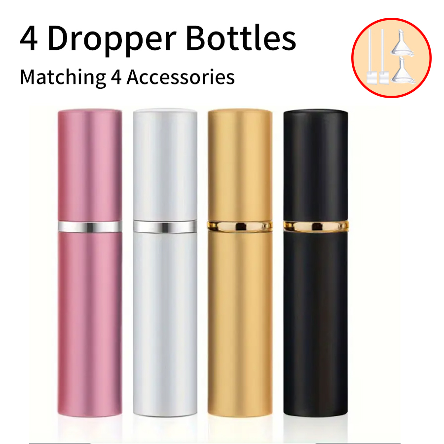 Perfume Fragrance Vending Machine - 4 pezzi + 4 accessori Mini