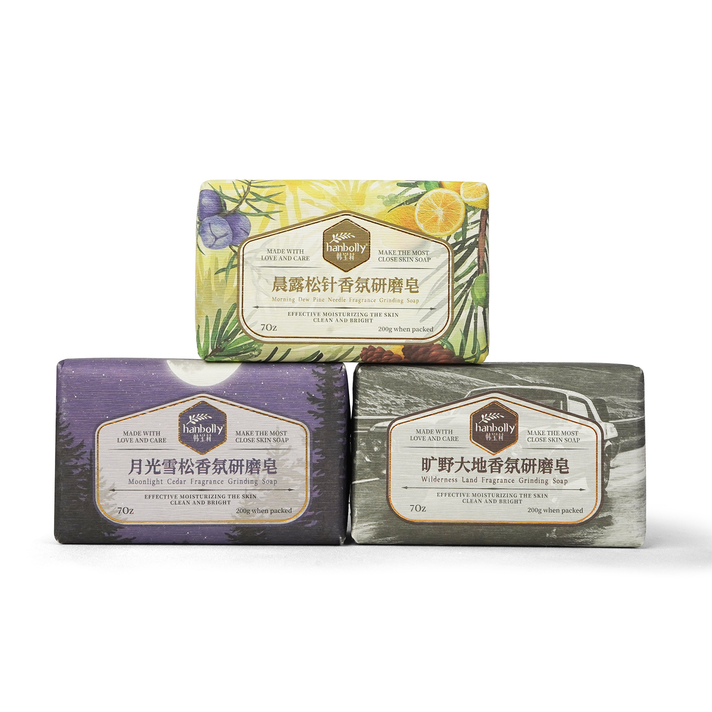 Perfume Fragrance Soap - Hanbolly 200 g di sapone profumato