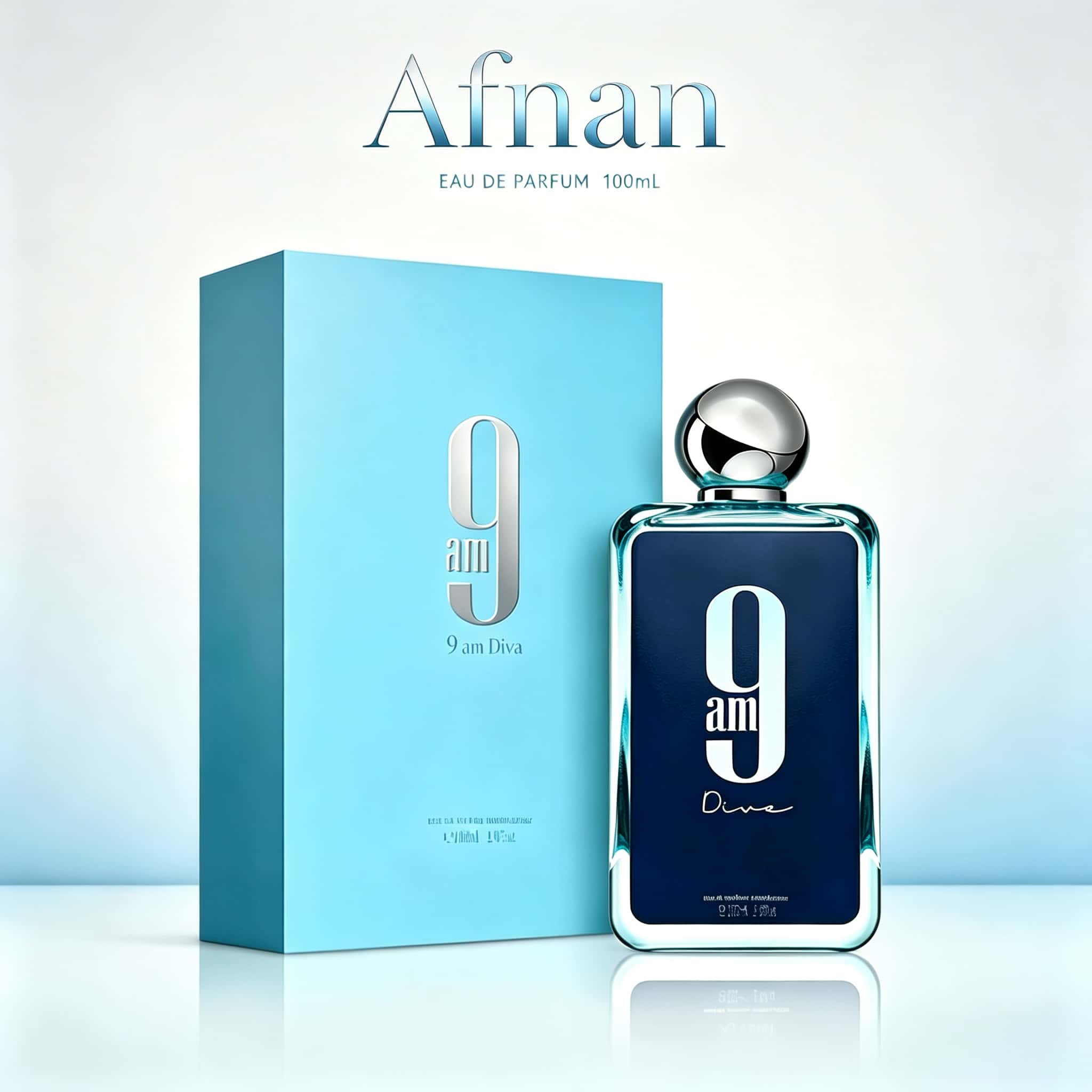 Perfume Fresh Fragrance - Afnan 9am Diva EDP 100ml Profumo